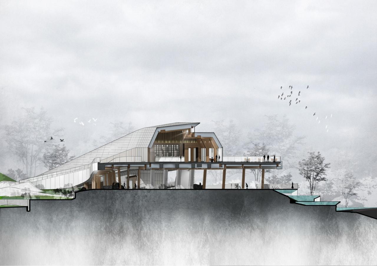 BIM建筑|木构建造设计一体化 l 宜宾白兰美学馆：建筑如何在地生长？