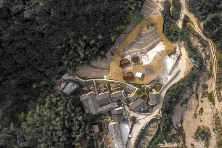 BIM建筑|桐庐流云乡墅，山野间的隐世秘境 / MDO木君建筑设计