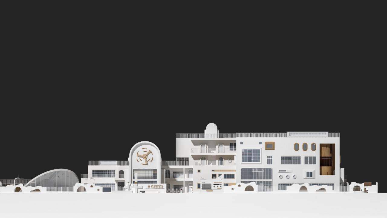 BIM建筑|虽偏远 理想必致！在西昌卫星发射基地大凉山建一座“探索者幼儿园” / 迪卡建筑设计中心