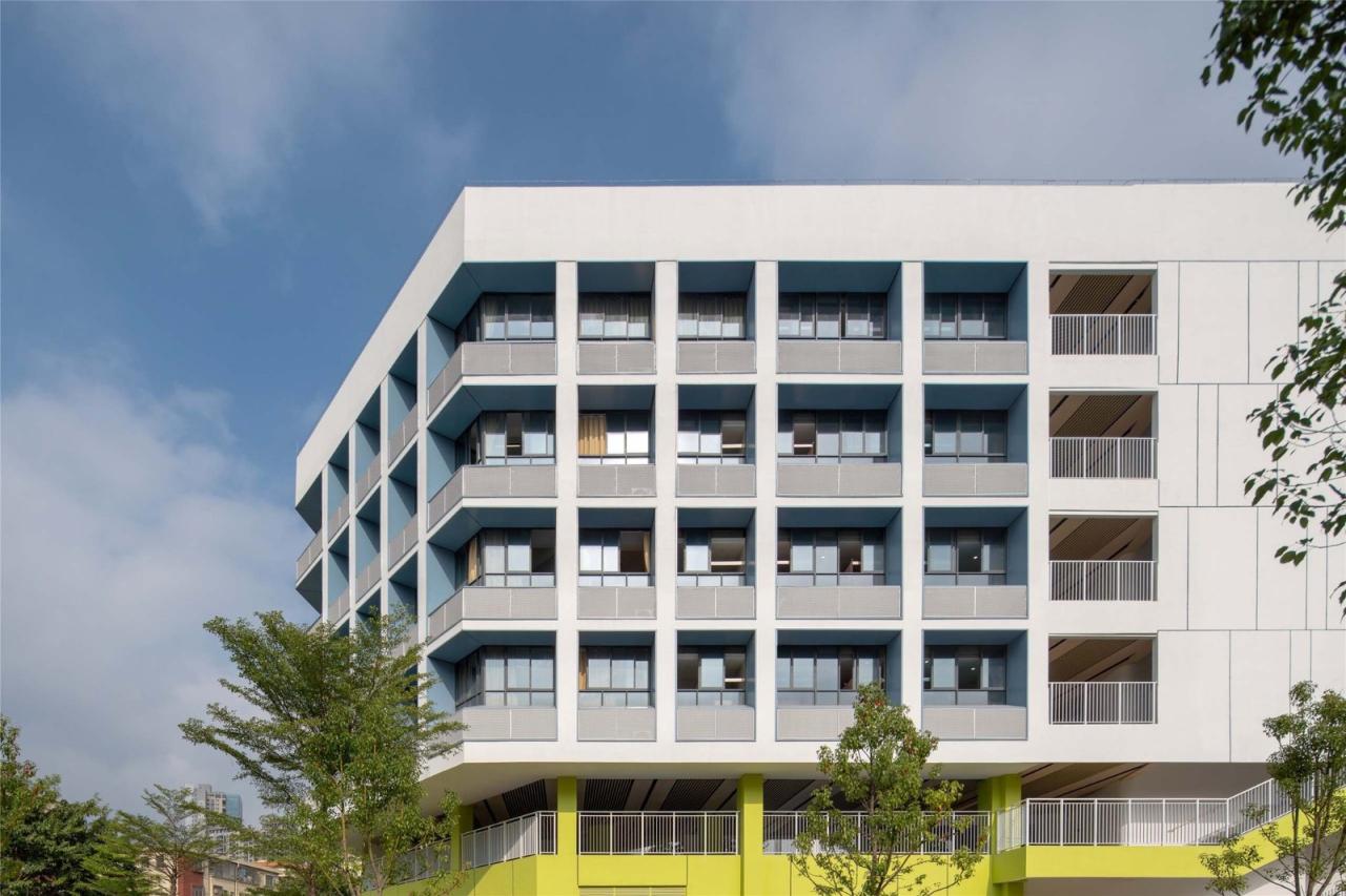 BIM建筑|深圳坪山区日新小学 / 申都设计