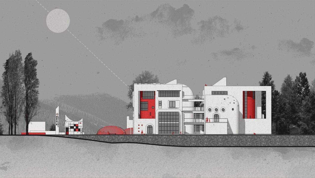 BIM建筑|虽偏远 理想必致！在西昌卫星发射基地大凉山建一座“探索者幼儿园” / 迪卡建筑设计中心