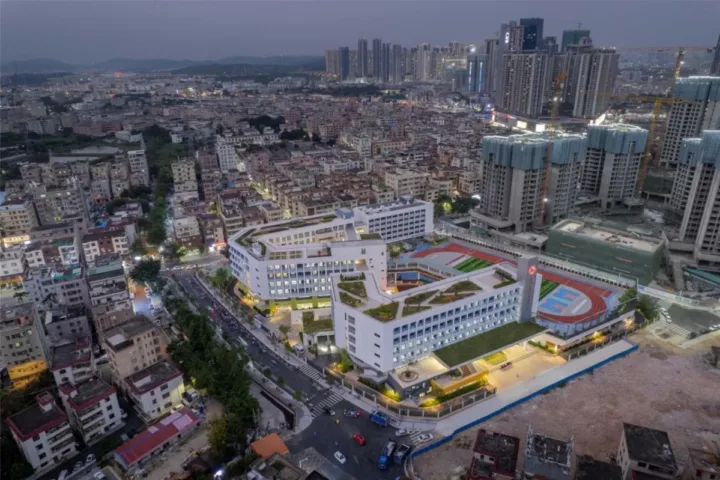 BIM建筑|深圳坪山区日新小学 / 申都设计