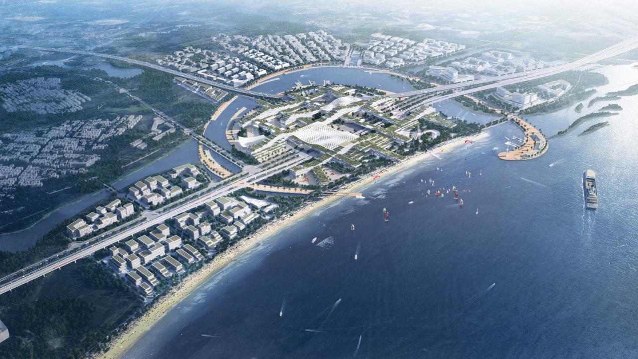 BIM建筑| UPDIS与Aedas联合体赢得厦门新机场片区城市设计国际方案竞赛