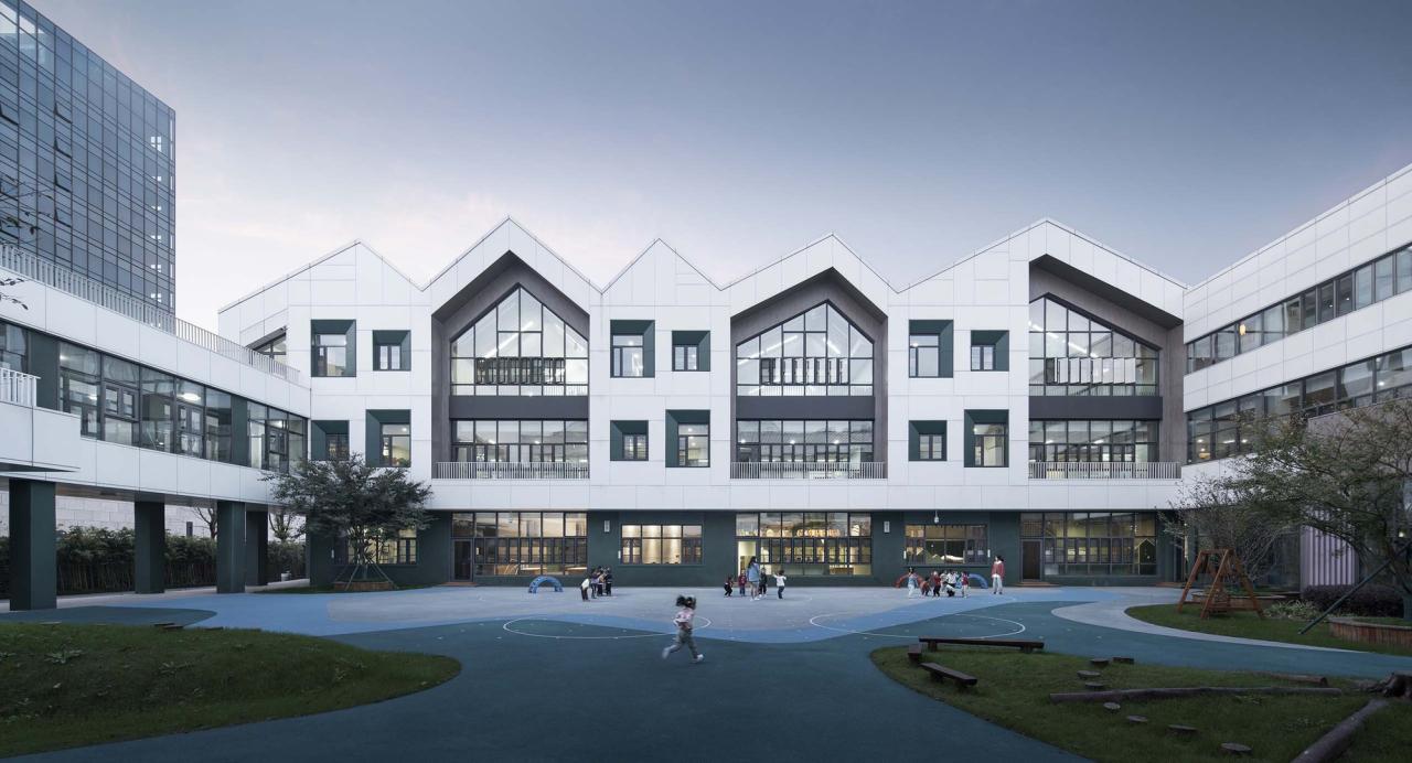 BIM建筑|南京市鼓楼幼儿园江北分园 / 东南大学建筑设计研究院