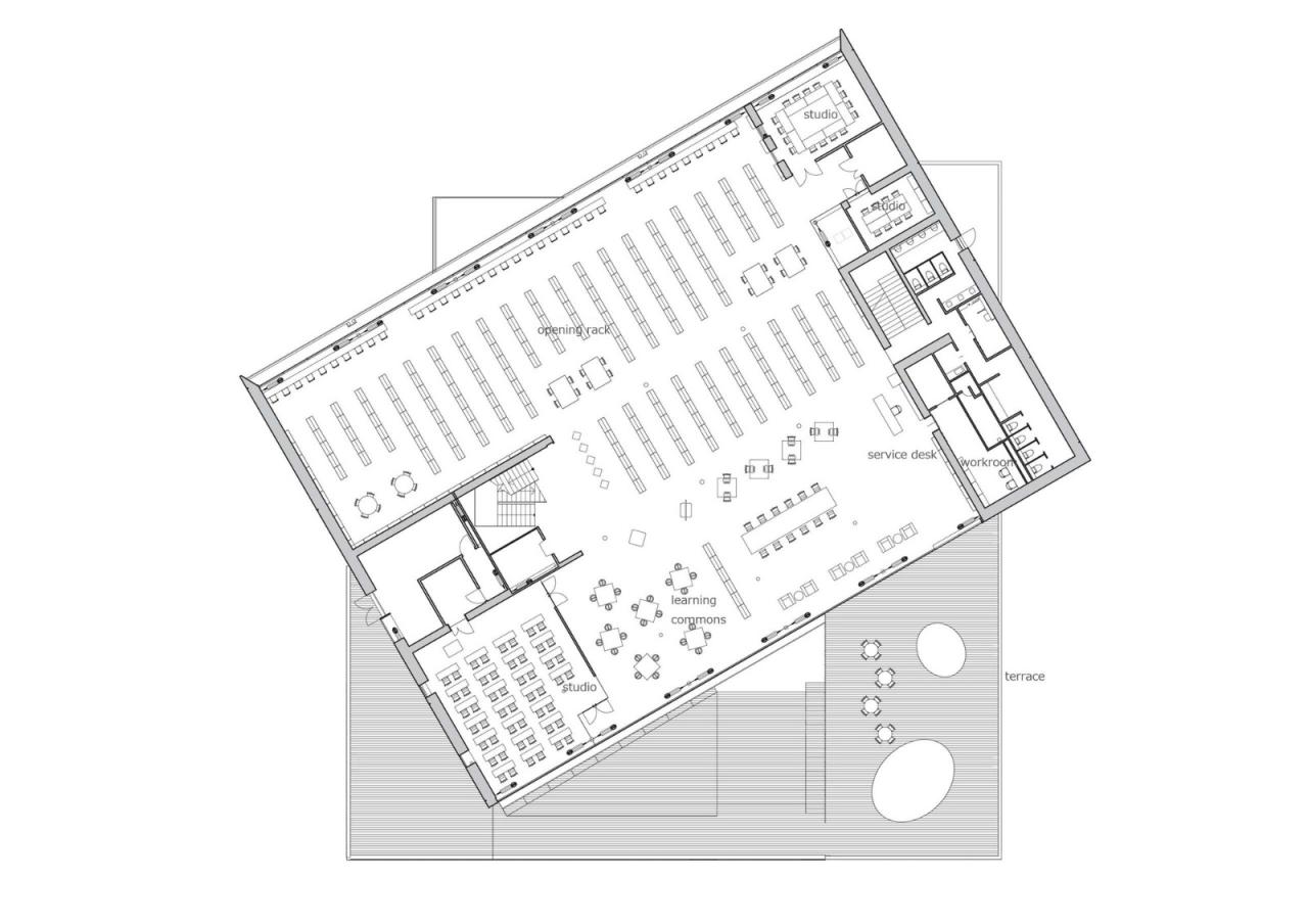 BIM建筑|Librio行桥（行桥市图书馆综合设施） / 三上建筑事务所