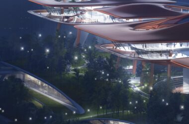 BIM建筑|“龙门吊” | MAD赢得重庆寸滩国际邮轮中心竞赛-BIM建筑网