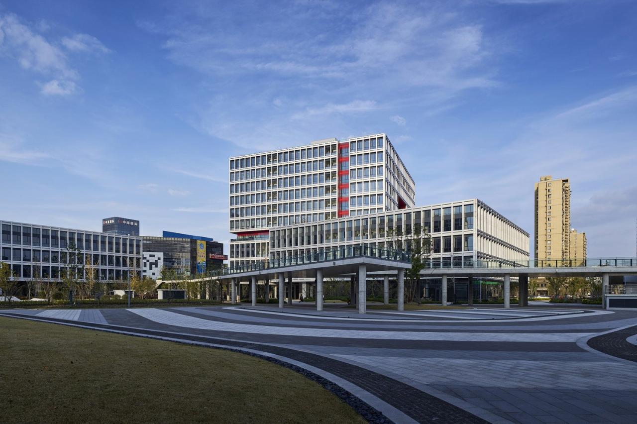 BIM建筑|阿里巴巴杭州软件生产基地二期 / 浙江省建筑设计研究院