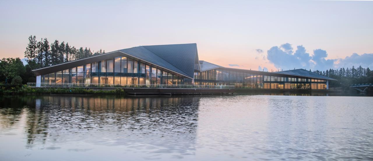 BIM建筑|长兴岛郊野公园游客中心 / 米川工作室 + 水石设计