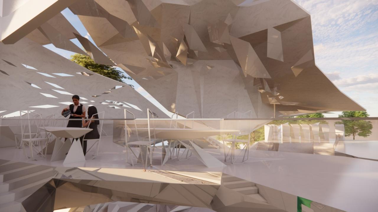 BIM建筑|大三环境艺术系学生的美学观念 / 龚舒腾