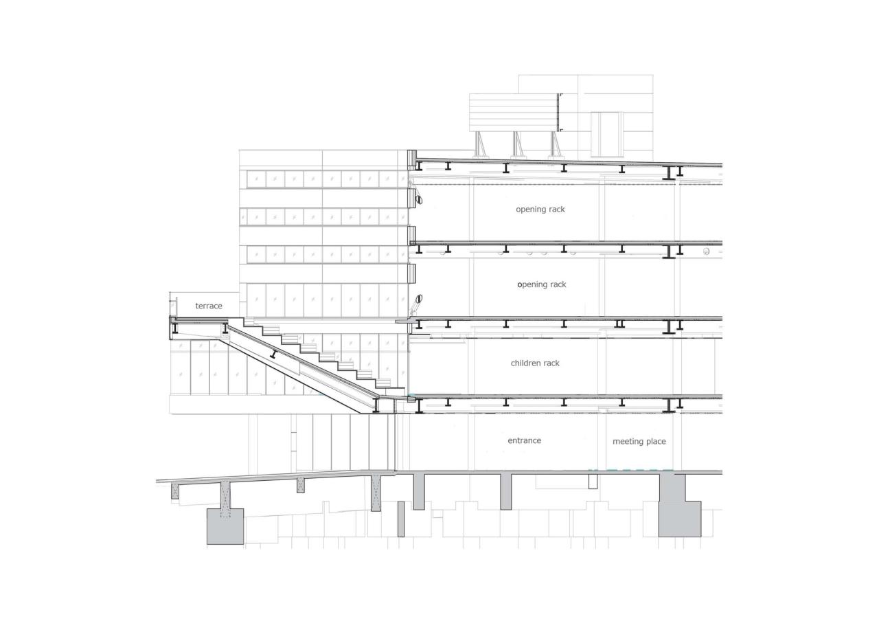 BIM建筑|Librio行桥（行桥市图书馆综合设施） / 三上建筑事务所