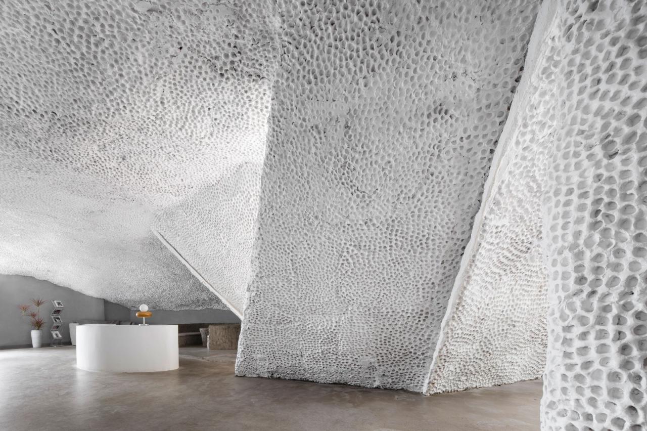 BIM建筑|山村改造中的小品建筑：山根之花 ／谱观建筑