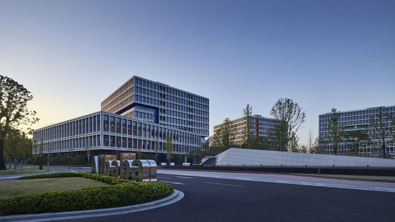 BIM建筑|阿里巴巴杭州软件生产基地二期 / 浙江省建筑设计研究院