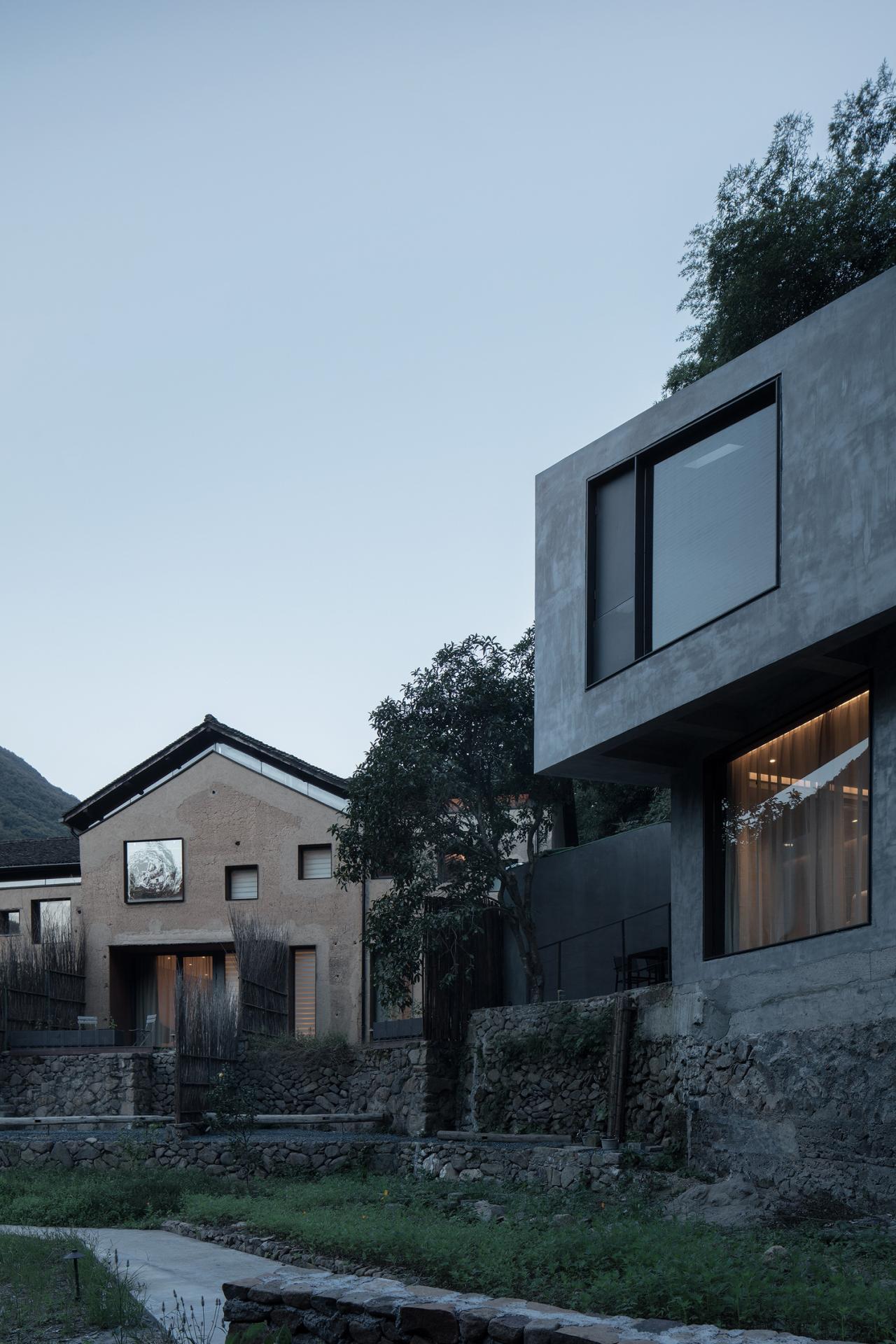 BIM建筑|桐庐流云乡墅，山野间的隐世秘境 / MDO木君建筑设计