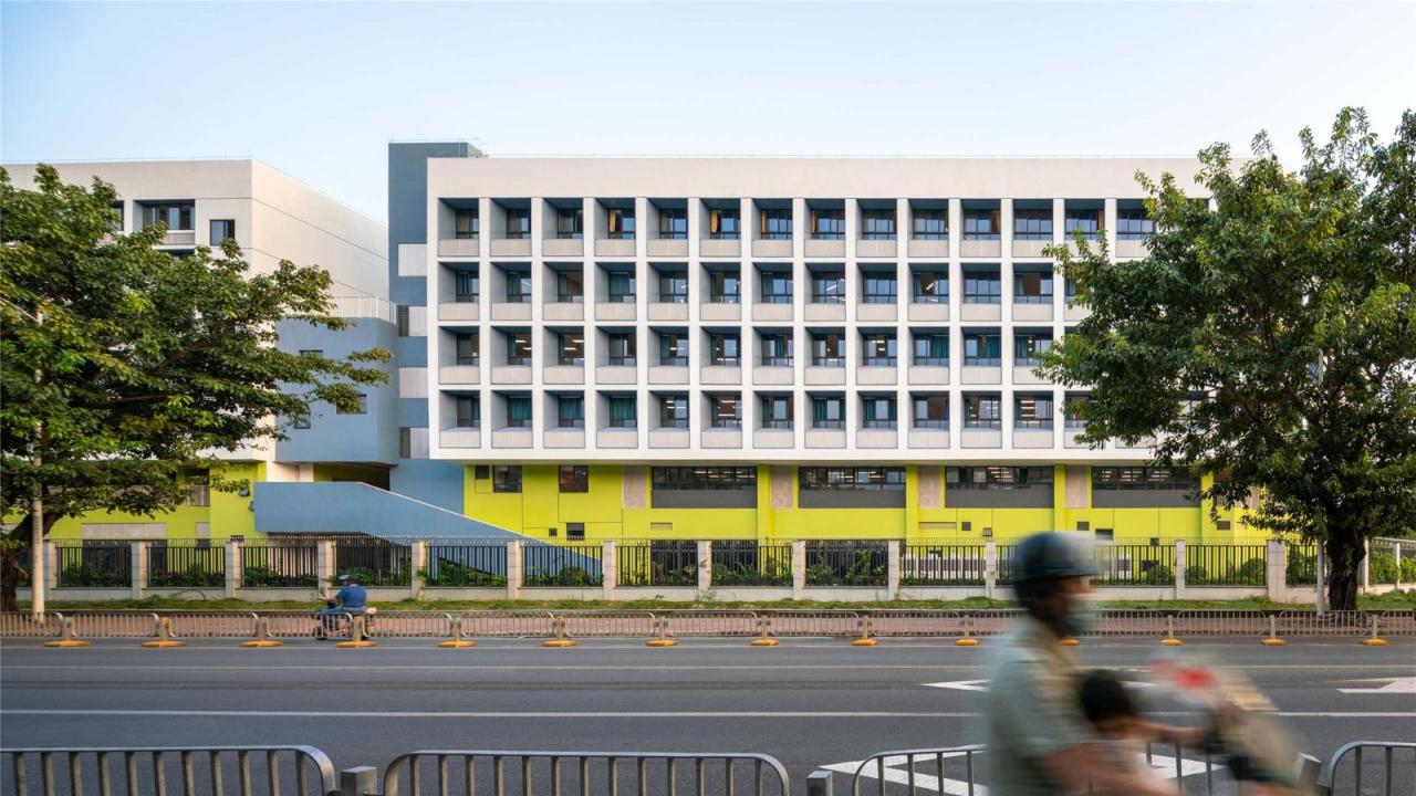 BIM建筑|深圳坪山区日新小学 / 申都设计