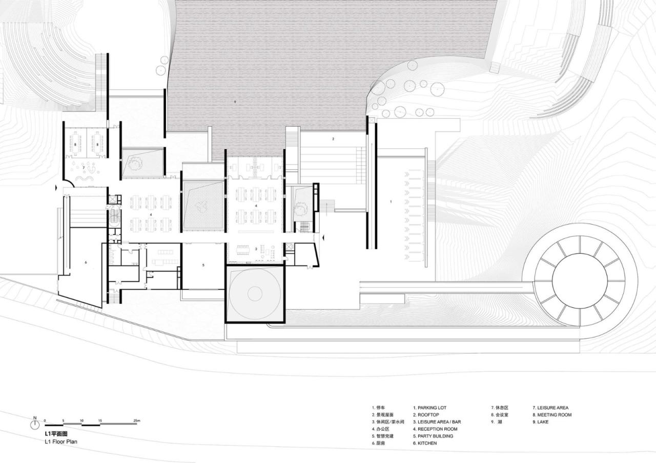 BIM建筑|特斯联科技集团人工智能城市先行区 AI PARK / 行之建筑设计工作室