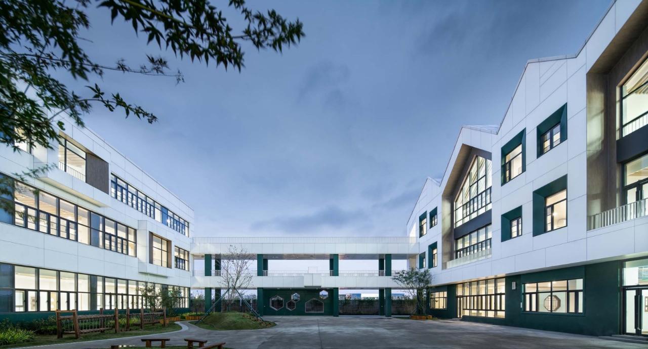 BIM建筑|南京市鼓楼幼儿园江北分园 / 东南大学建筑设计研究院