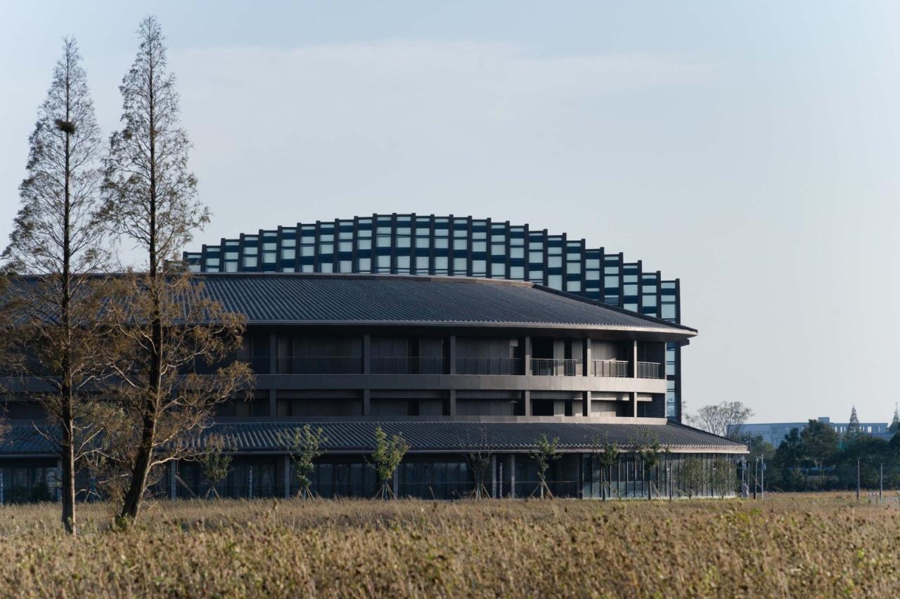 BIM建筑|世界乡村旅游大会永久会址 / 米丈建筑