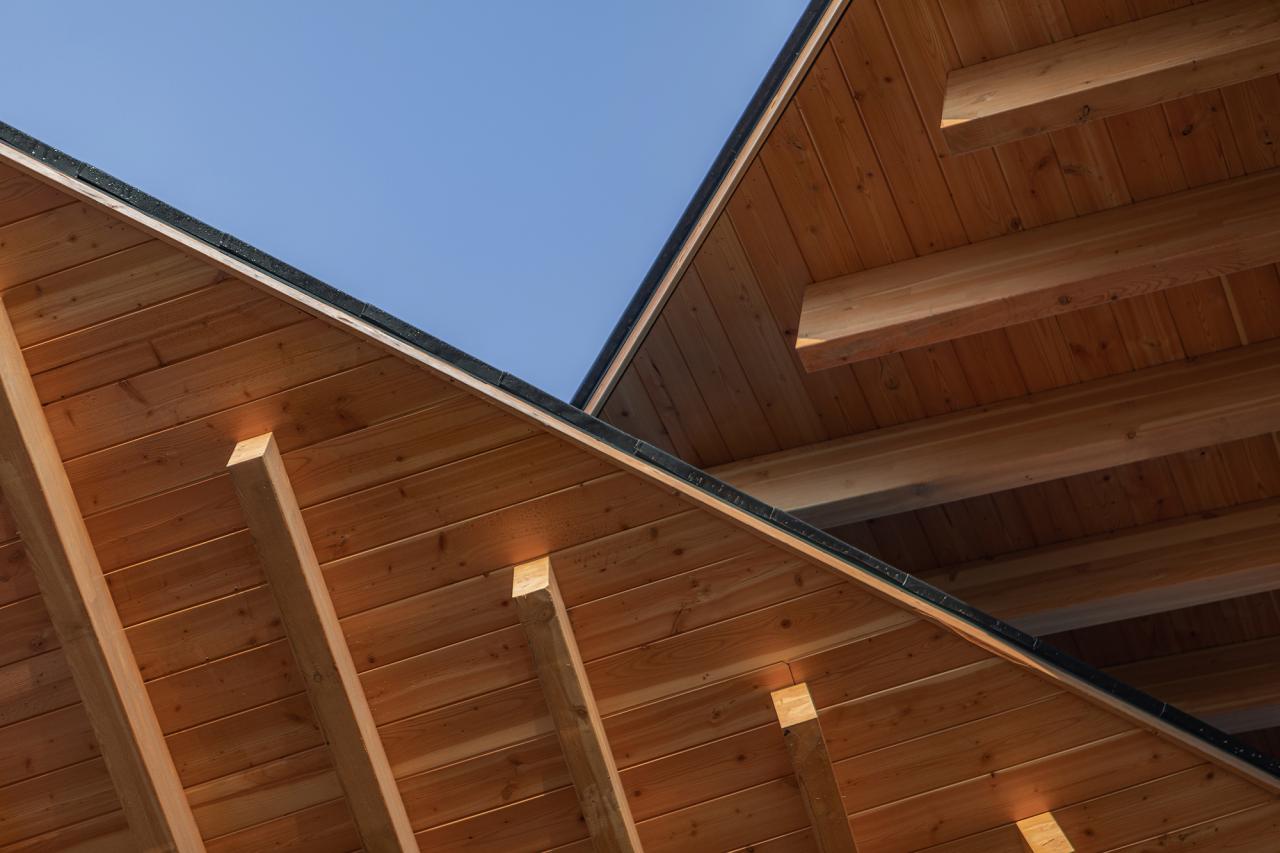 BIM建筑|富阳·阳陂湖湿地接待中心 / 尌林建筑设计事务所