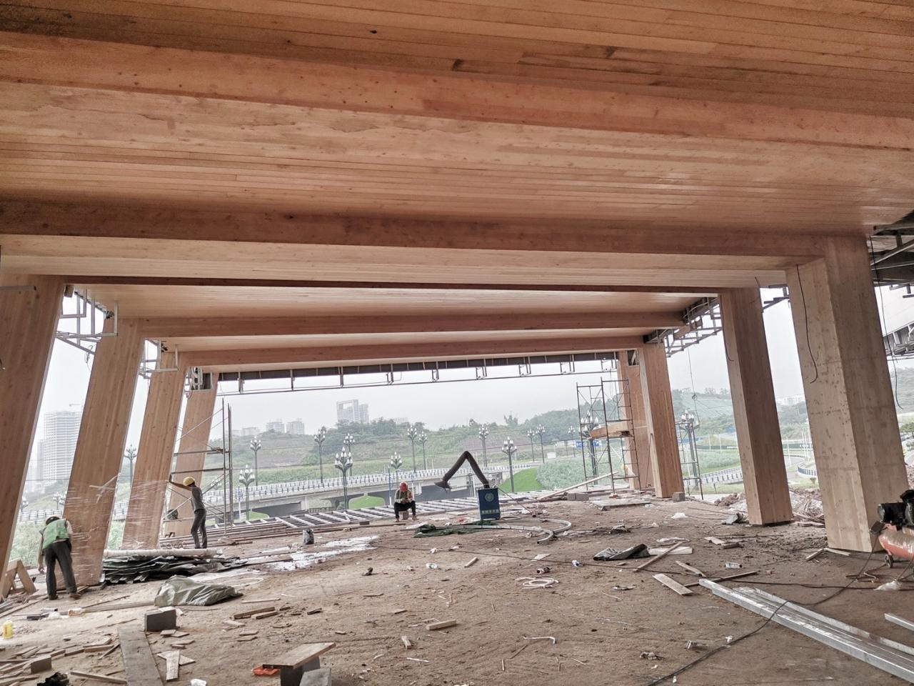 BIM建筑|木构建造设计一体化 l 宜宾白兰美学馆：建筑如何在地生长？