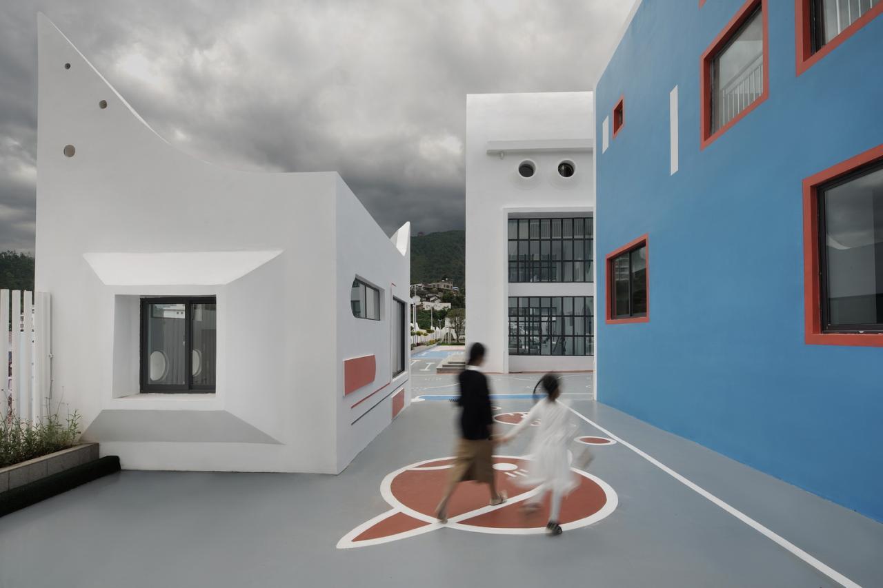 BIM建筑|虽偏远 理想必致！在西昌卫星发射基地大凉山建一座“探索者幼儿园” / 迪卡建筑设计中心
