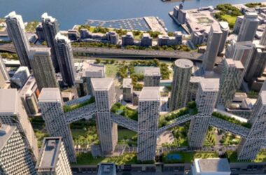 BIM建筑|萨夫迪设计相互连接的住宅楼-BIM建筑网