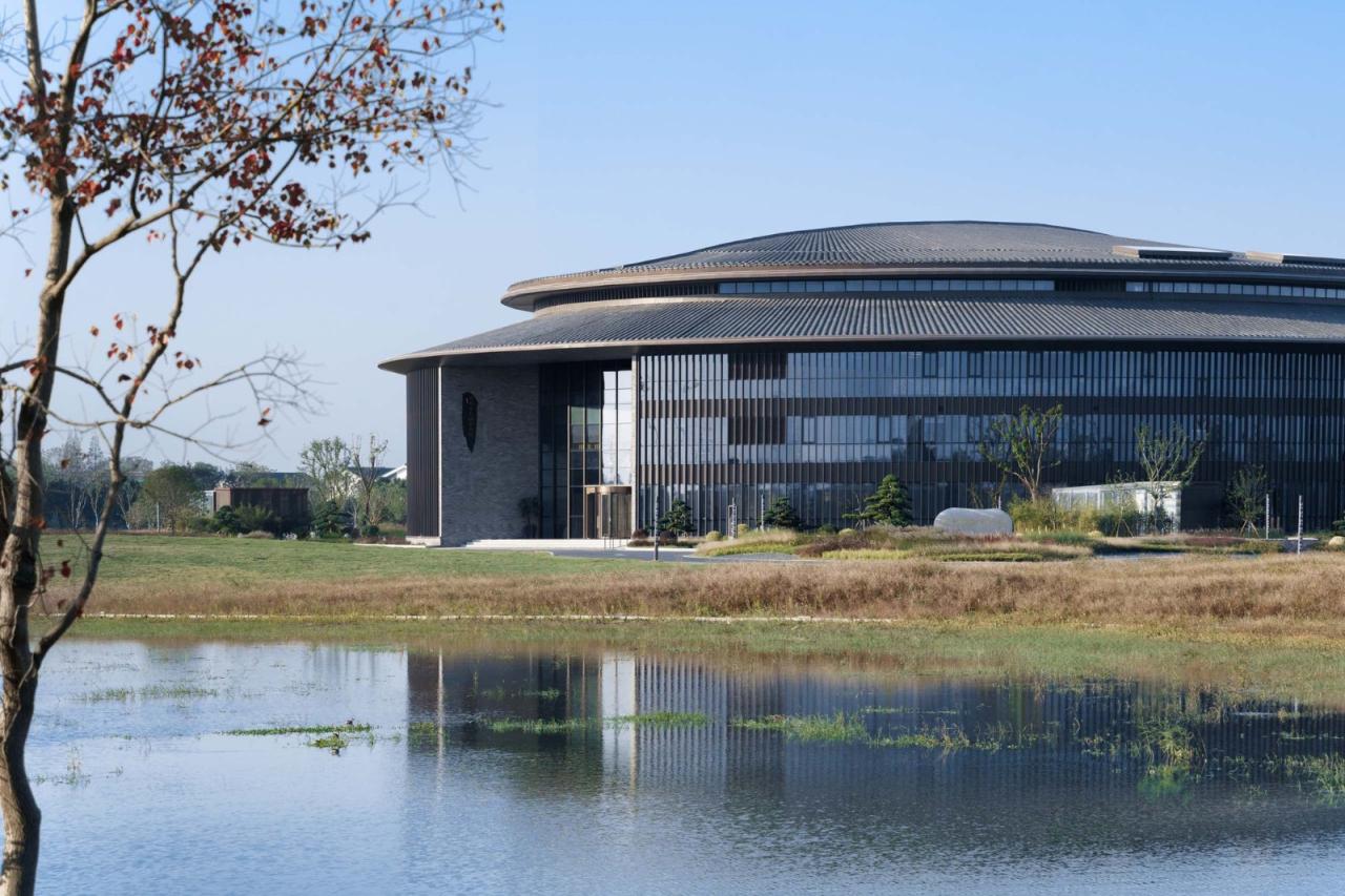 BIM建筑|世界乡村旅游大会永久会址 / 米丈建筑