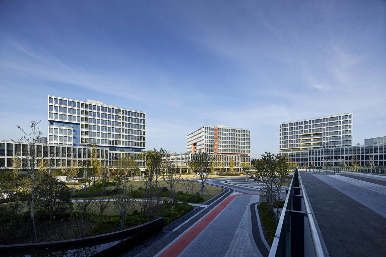 BIM建筑|阿里巴巴杭州软件生产基地二期 / 浙江省建筑设计研究院