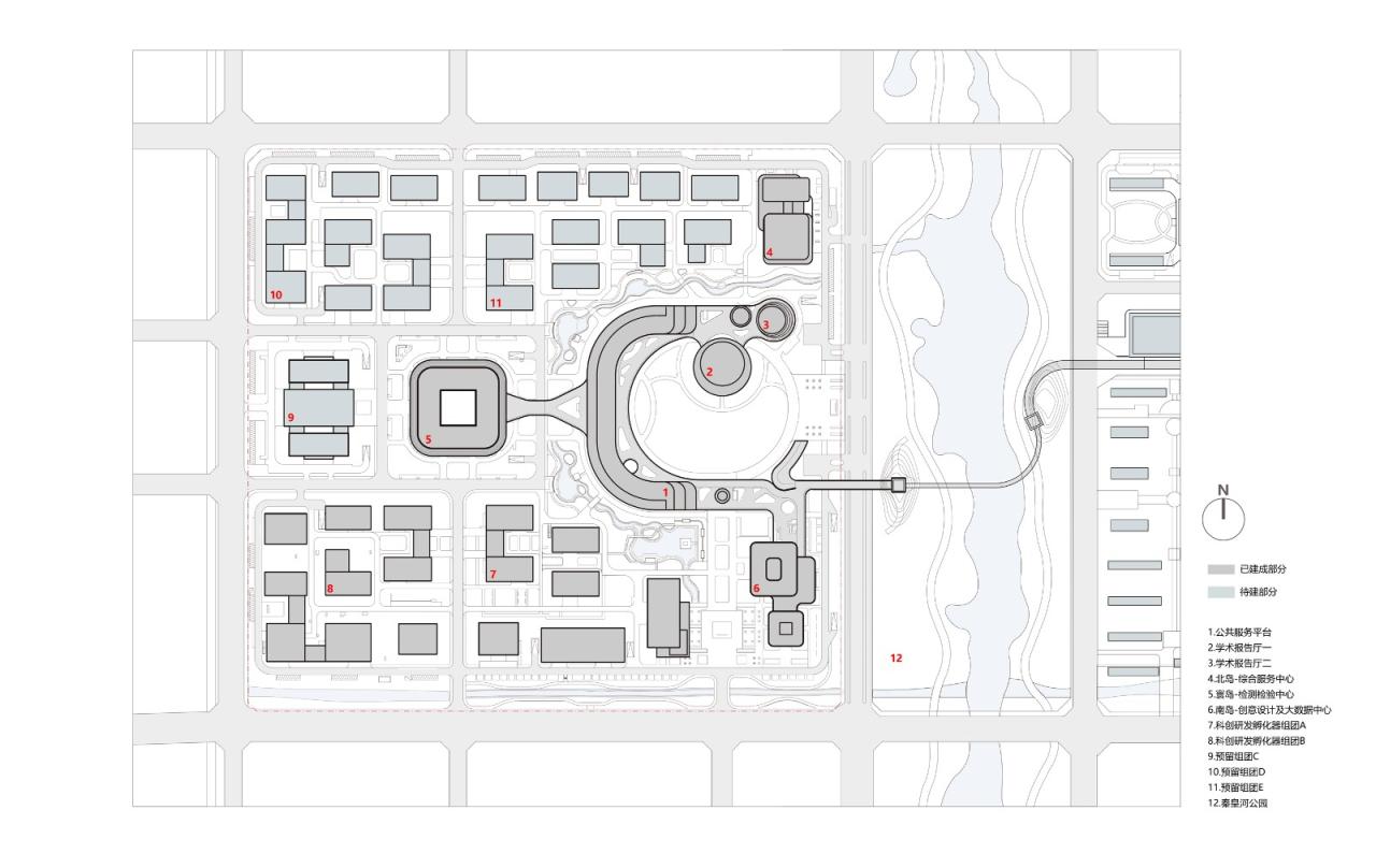 BIM建筑|理性包容、关联共生——渤海先进技术研究院 / 浙江大学建筑设计研究院