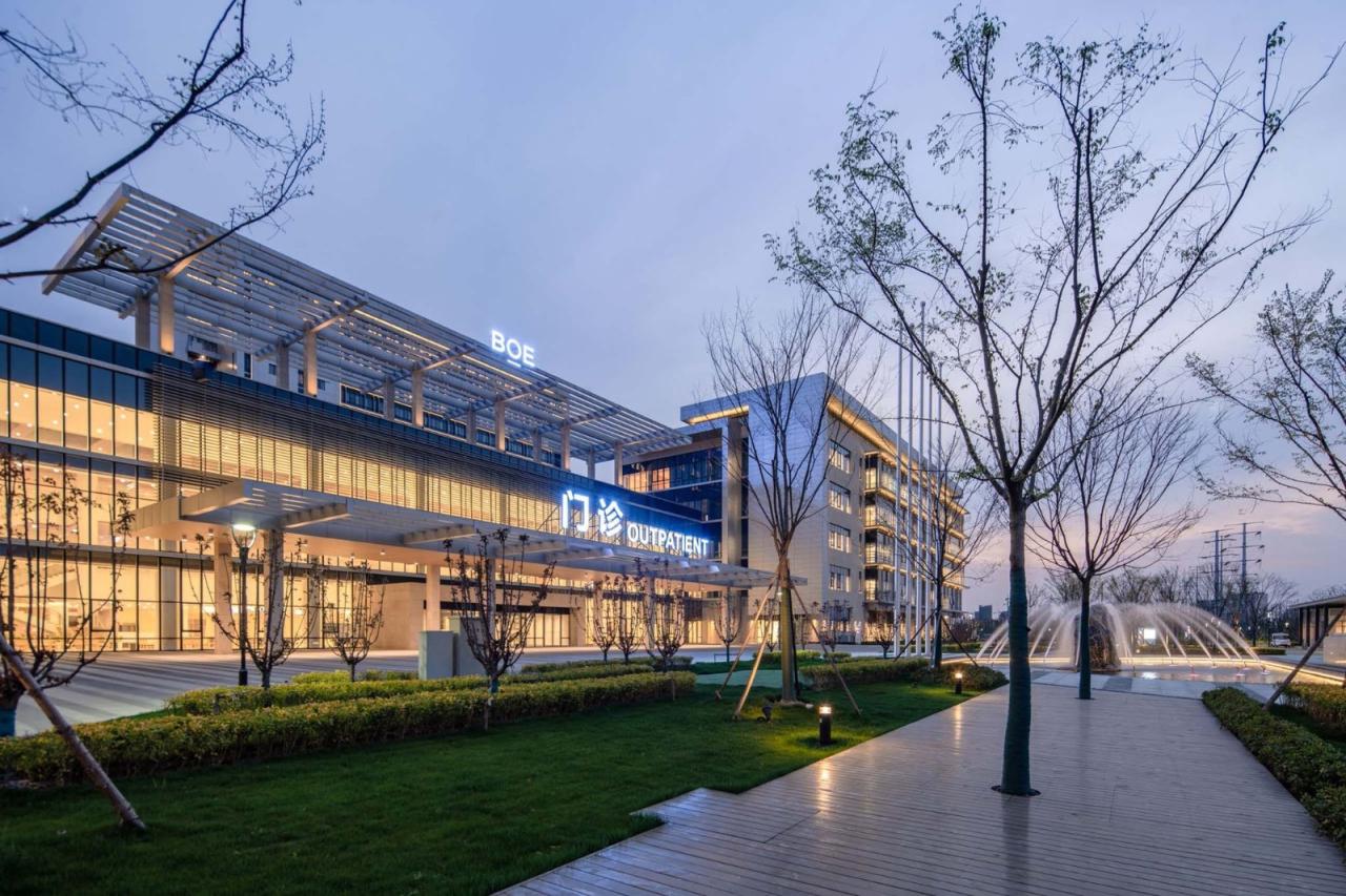 BIM建筑|合肥京东方医院 / HKS