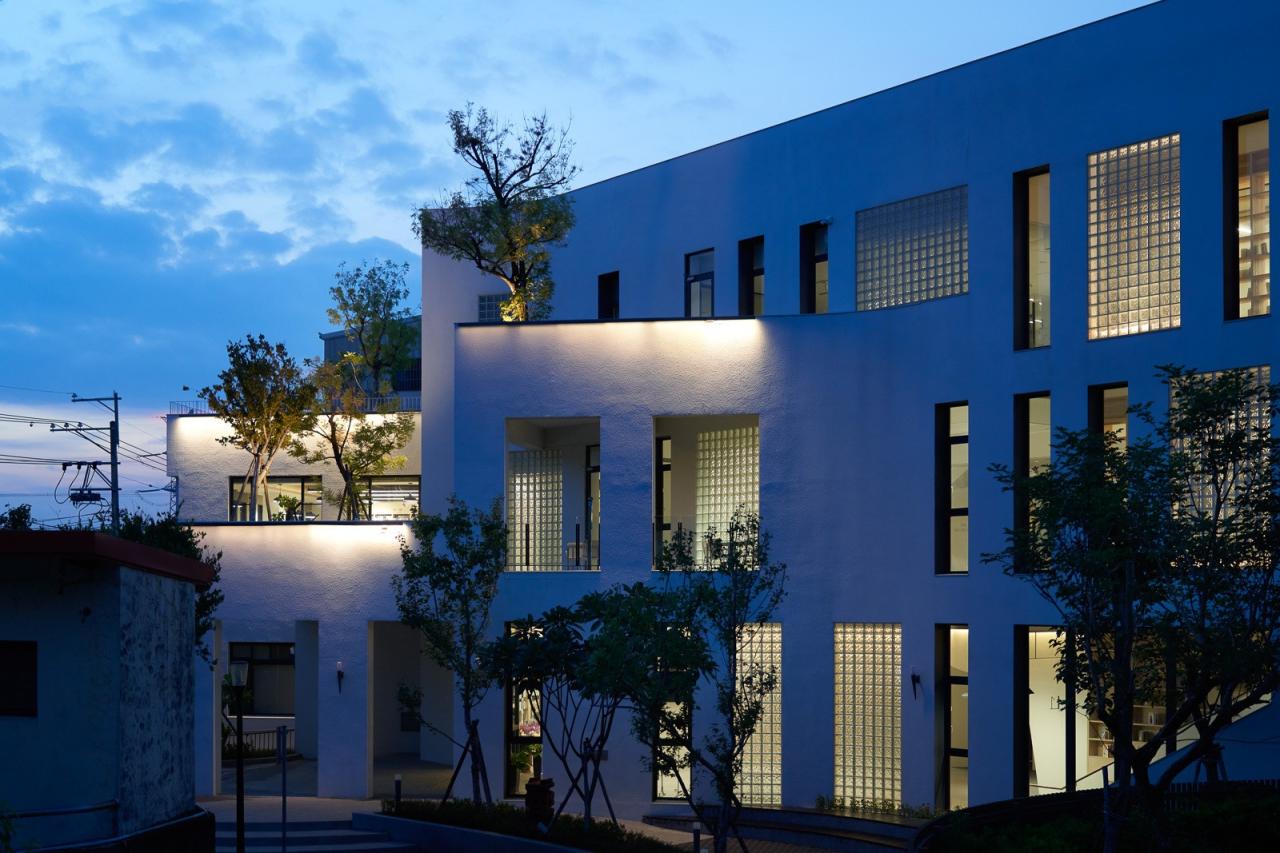 BIM建筑|台中公共图书馆外埔分馆扩建 / 大秝设计