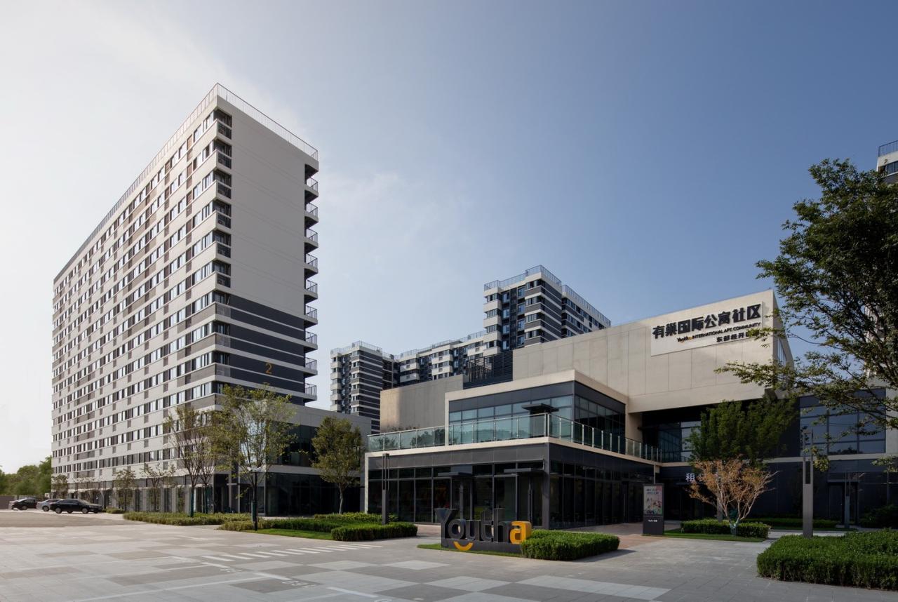 BIM建筑|“住有所居”实验地：有巢国际公寓社区东部经开区店 / 上海日清