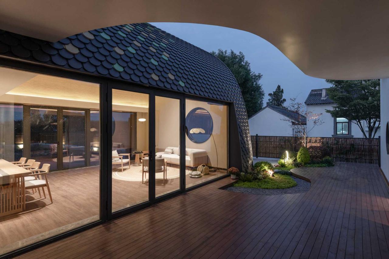 BIM建筑|待泾村花海民宿改造 / 凡度设计事务所