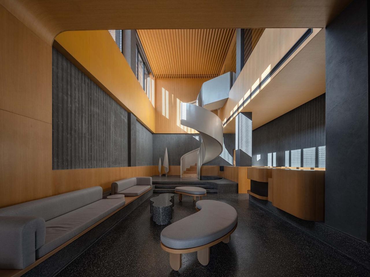 BIM建筑|节语间酒店 / 新实建设计事务所