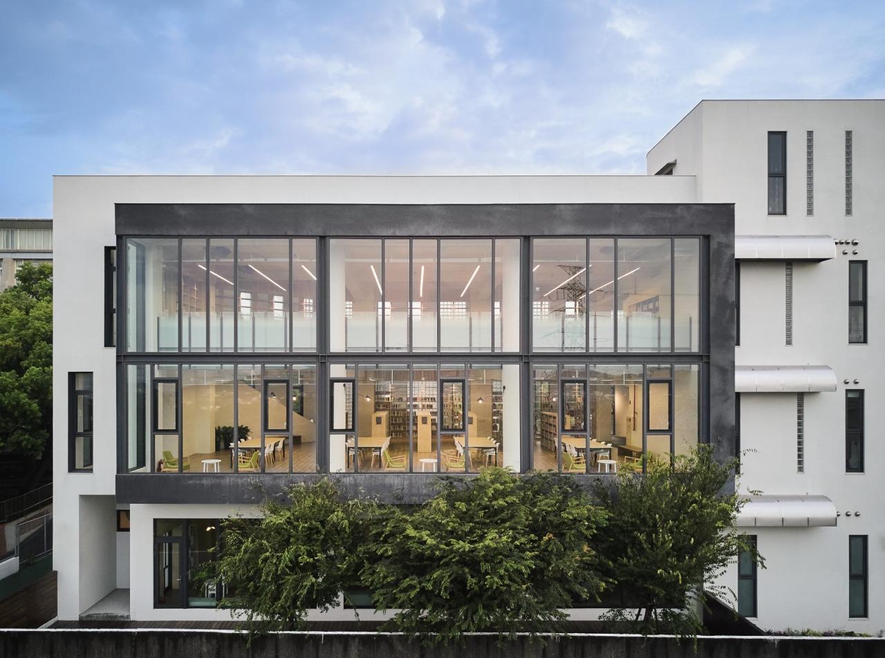 BIM建筑|台中公共图书馆外埔分馆扩建 / 大秝设计