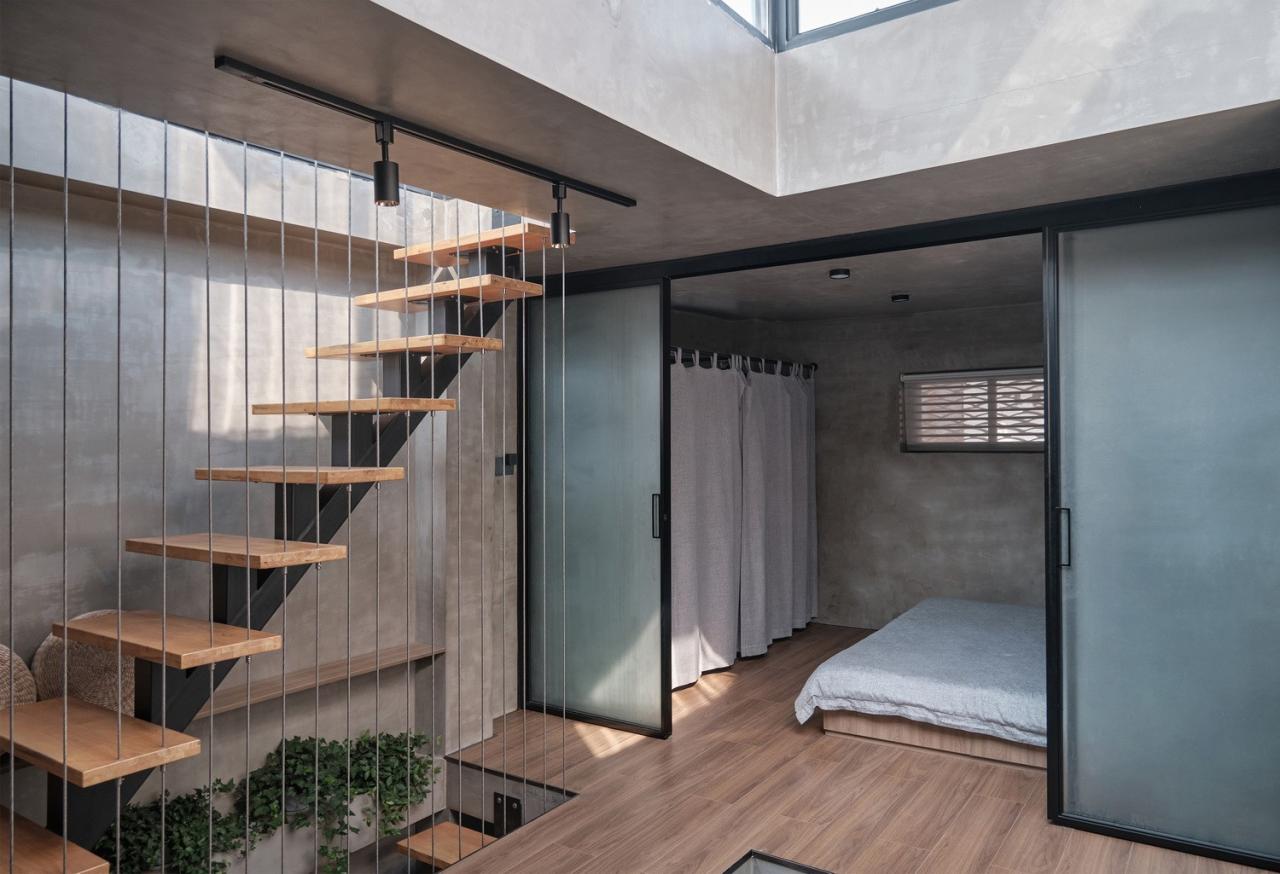 BIM建筑|80平米小屋改造：一叠居 / 本态建筑