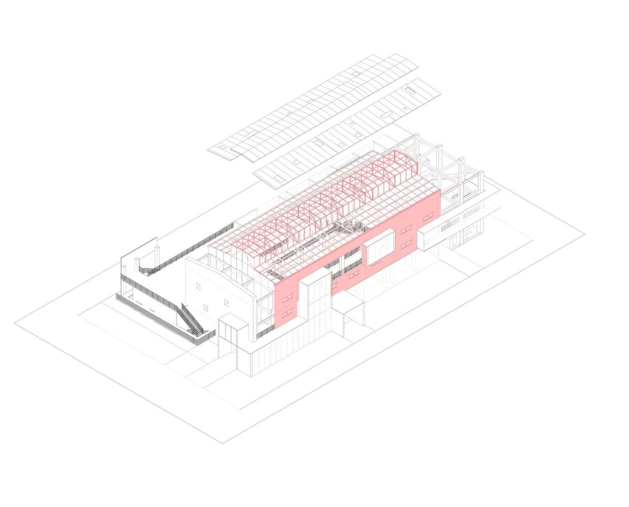 BIM建筑|沙井村民大厅 / 趣城工作室