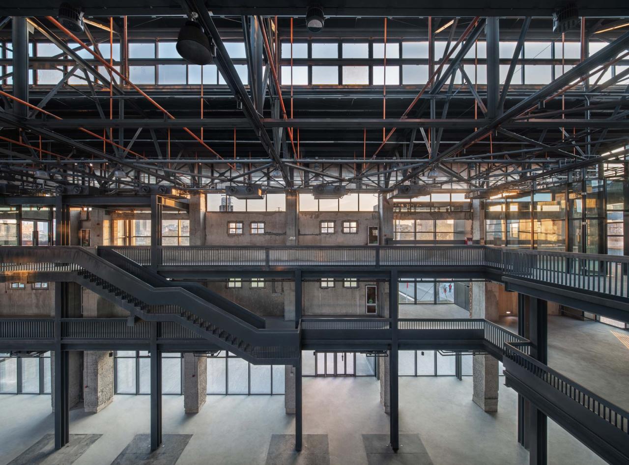 BIM建筑|沙井村民大厅 / 趣城工作室