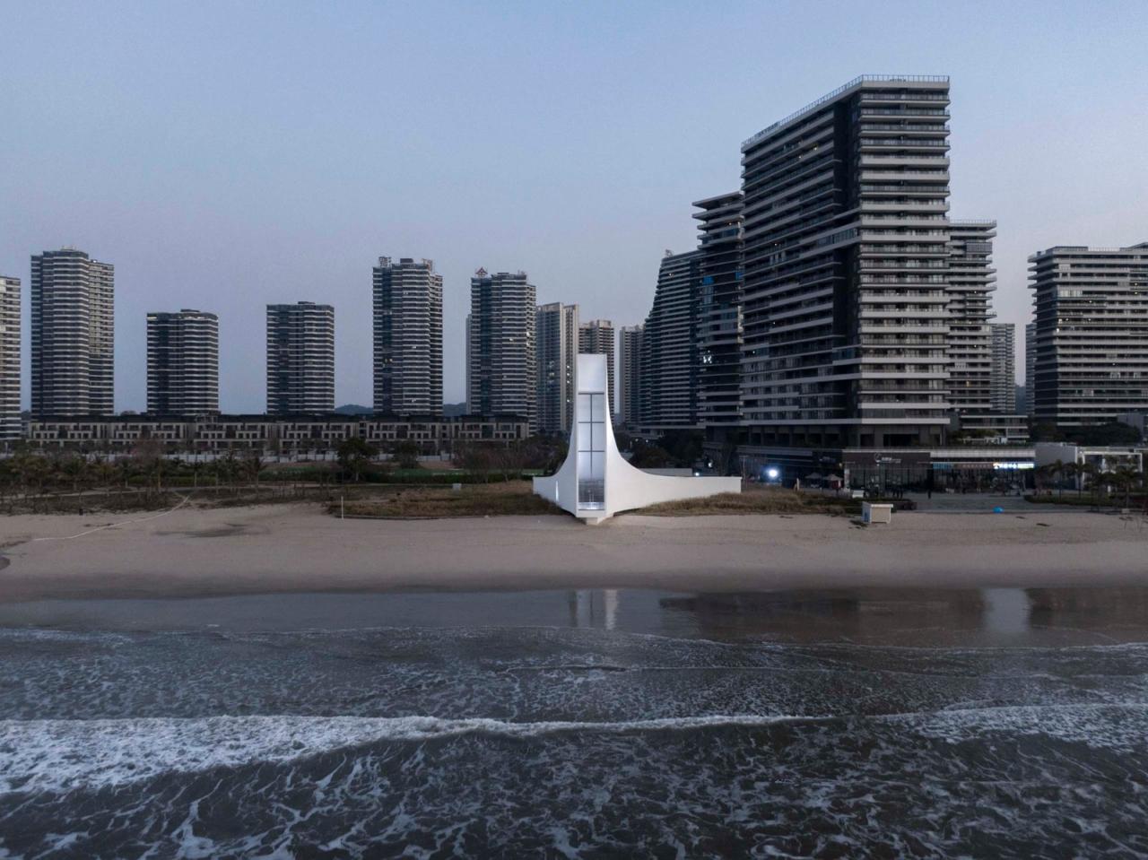 BIM建筑|金町湾小礼堂 / 源计划工作室