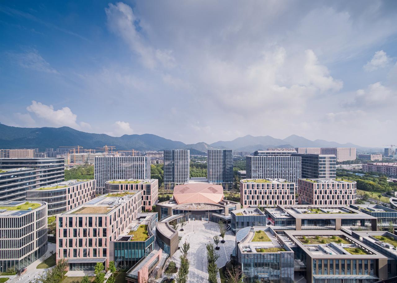 BIM建筑|西子智慧产业园：从工业厂区到综合社区 / goa大象设计