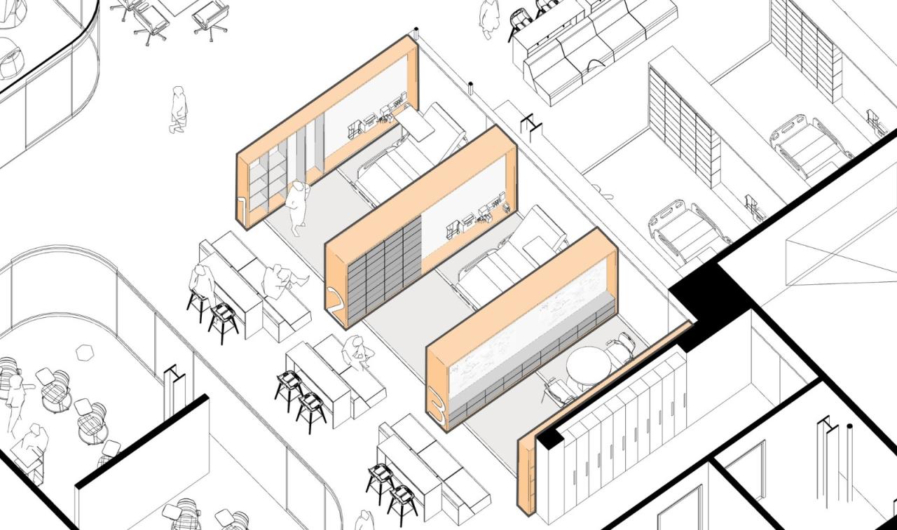BIM建筑|迪由维尔学院卫生专业中心 / CannonDesign