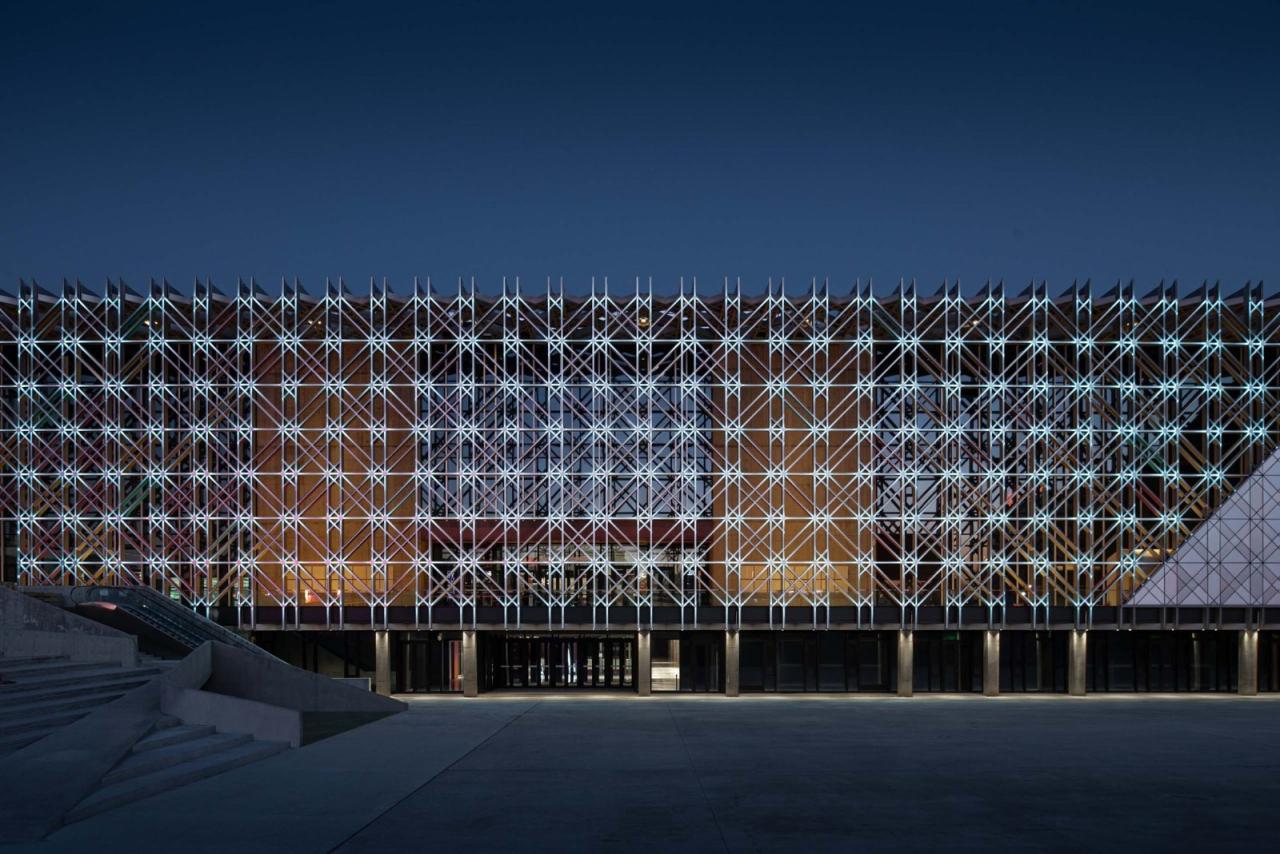 BIM建筑|北京五棵松冰上运动中心 / 朱小地工作室