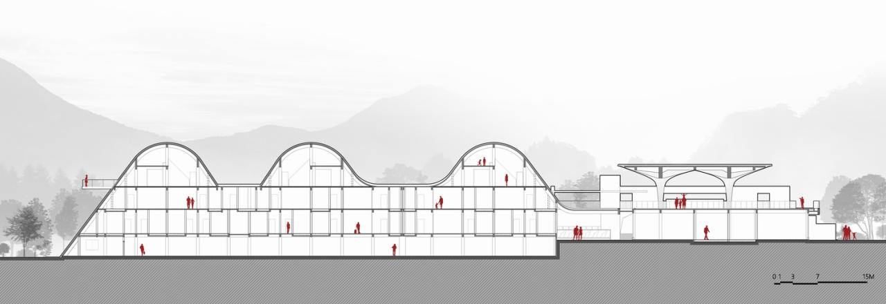 BIM建筑|重庆玉峰山慢屋•青麦庄园建筑设计 / IDO元象建筑