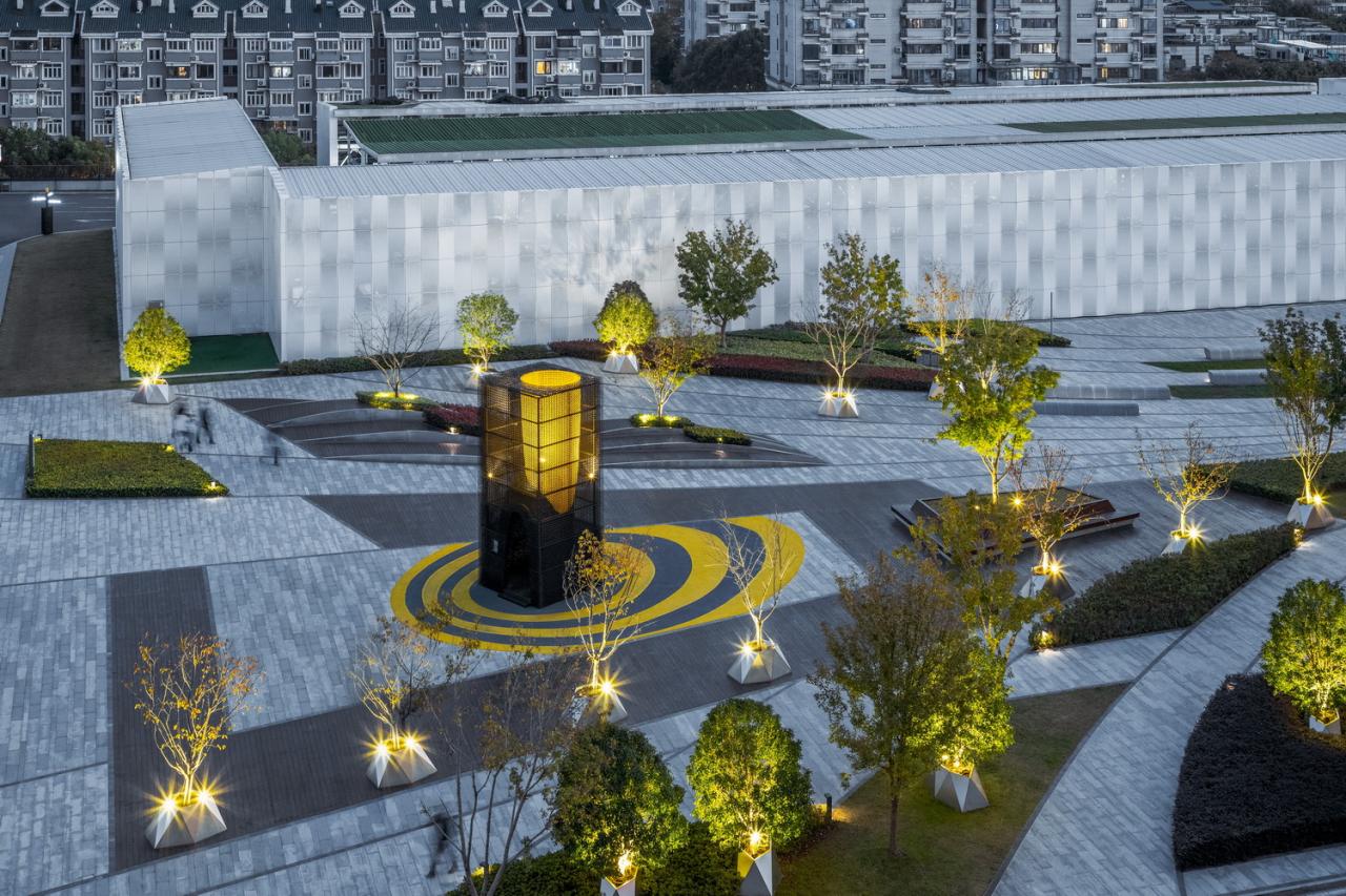 BIM建筑|魔幻现实主义的装置：降临 / Wutopia Lab