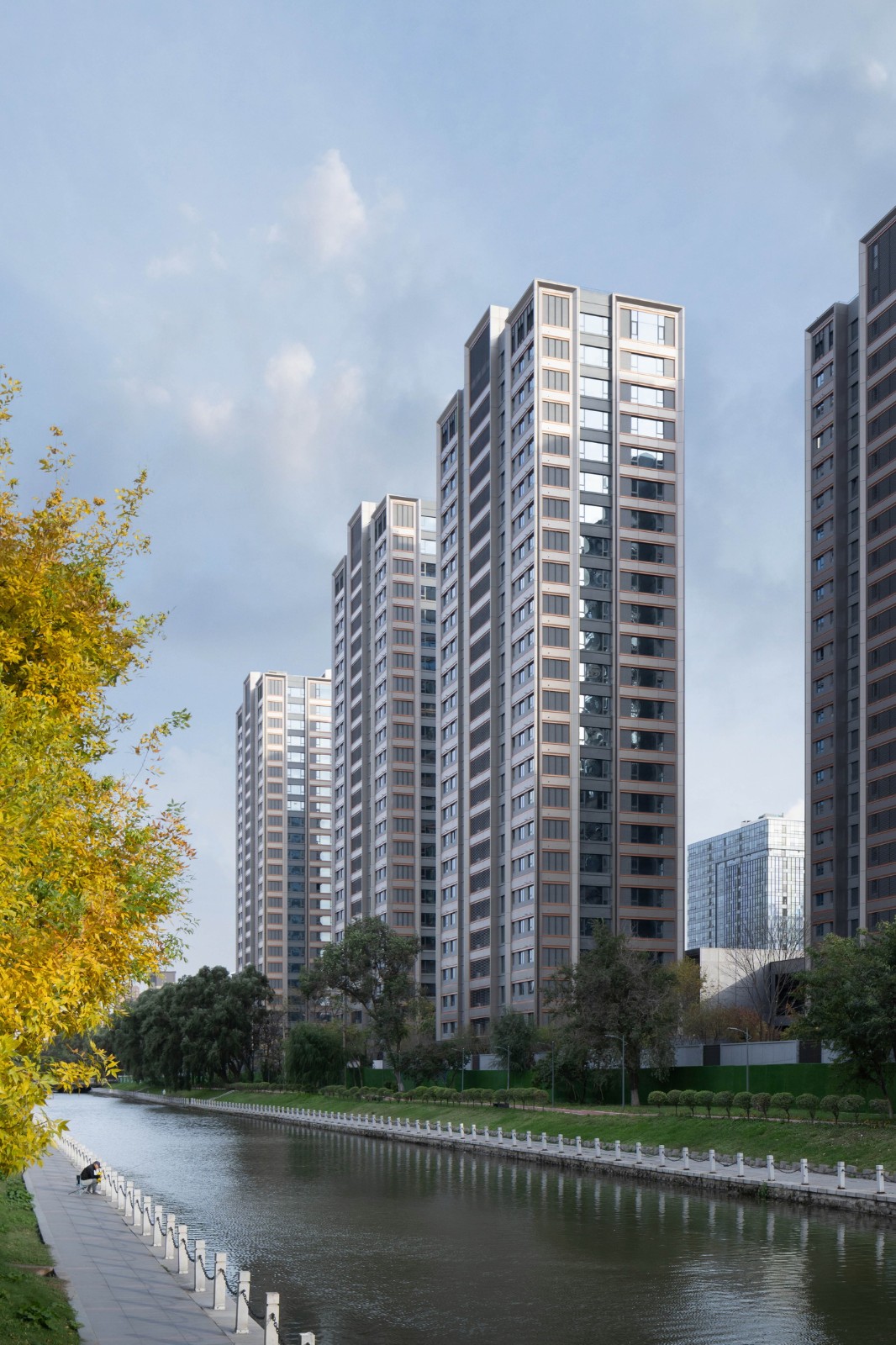 BIM建筑|奢居、从雅、极简 ： 沈阳龙湖 · 天奕 / 成执设计