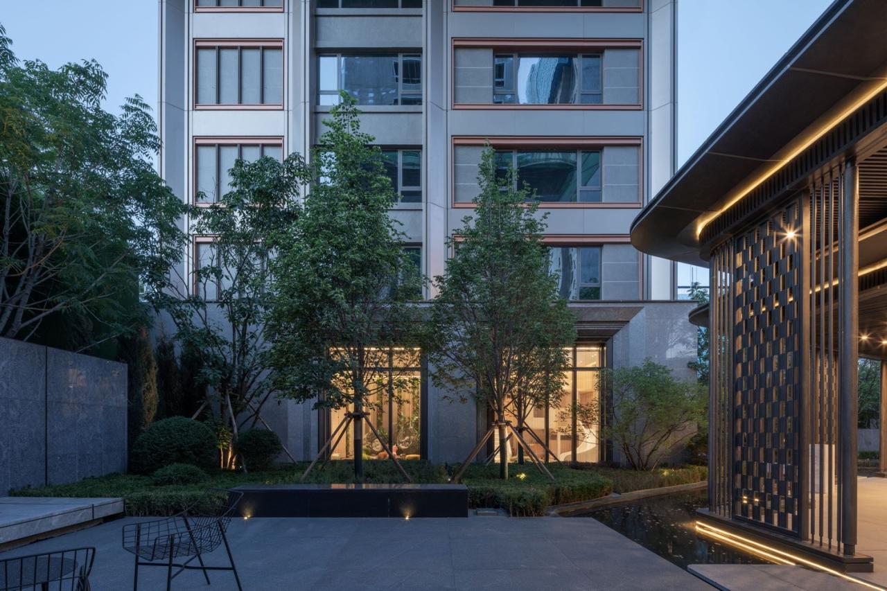 BIM建筑|奢居、从雅、极简 ： 沈阳龙湖 · 天奕 / 成执设计