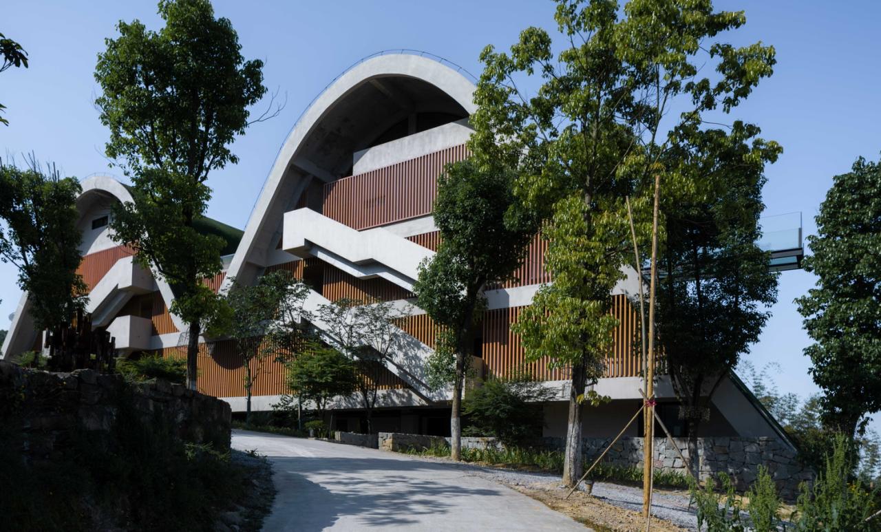 BIM建筑|重庆玉峰山慢屋•青麦庄园建筑设计 / IDO元象建筑