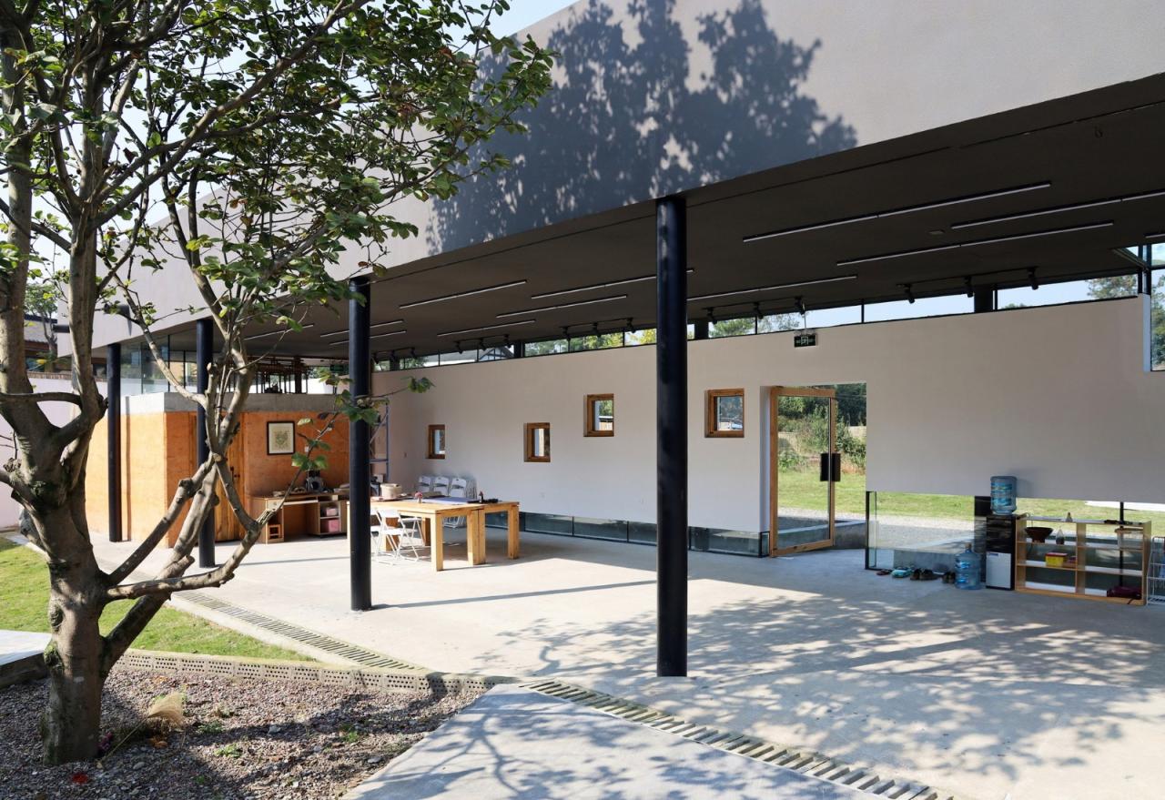 BIM建筑|明庭乡土自然学校 / 活泼泼地建筑工作室