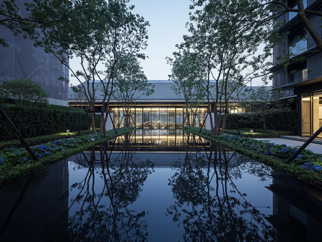 BIM建筑|湖境云庐：设计进化，美学演化 / goa大象设计