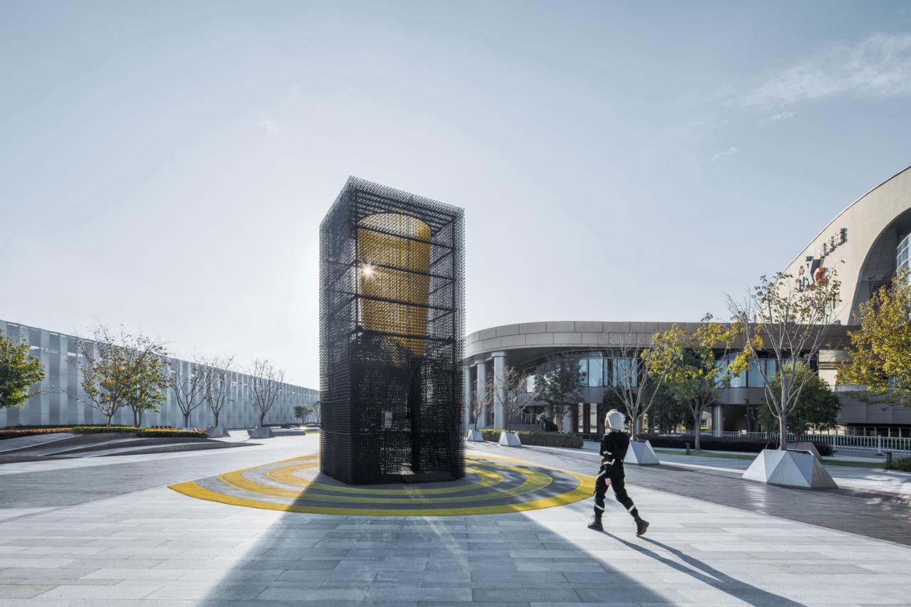 BIM建筑|魔幻现实主义的装置：降临 / Wutopia Lab