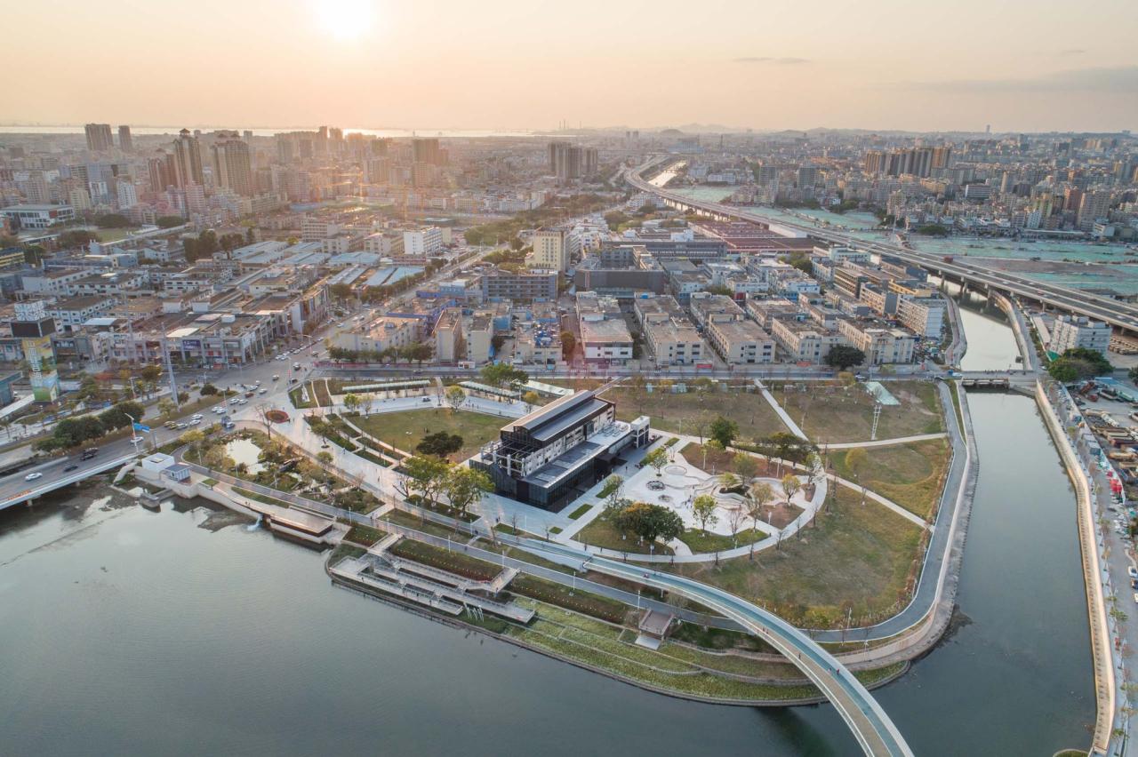 BIM建筑|沙井村民大厅 / 趣城工作室